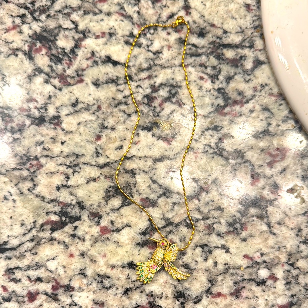 Hummingbird Necklace
